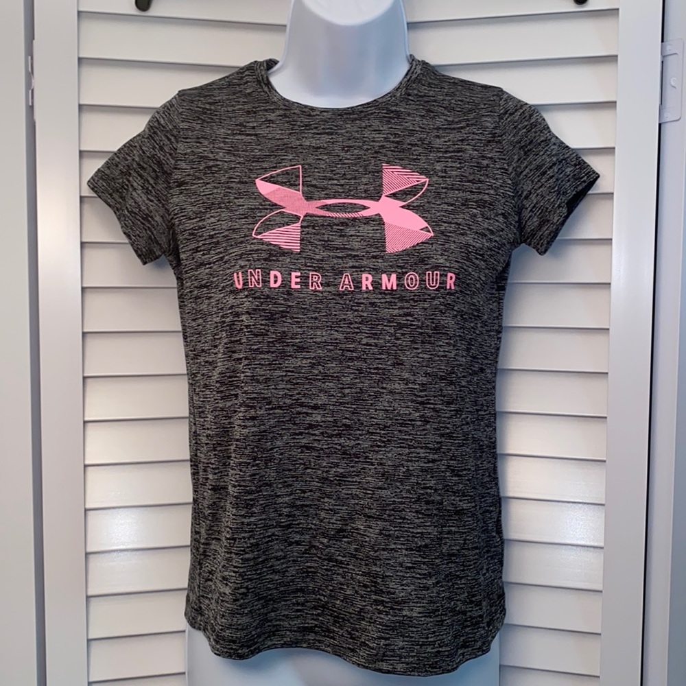 YL Girls Under Armour Top